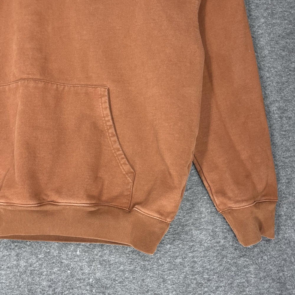 Minted New York Run Club Hoodie Mens 2XL Rust sienna Hooded Relaxed Fit Pullover - Picture 8 of 14